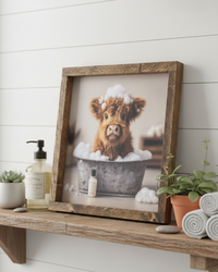 Soap Was Involved Canvas Print