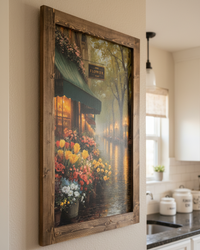 The Evening Flower Shop Canvas Print