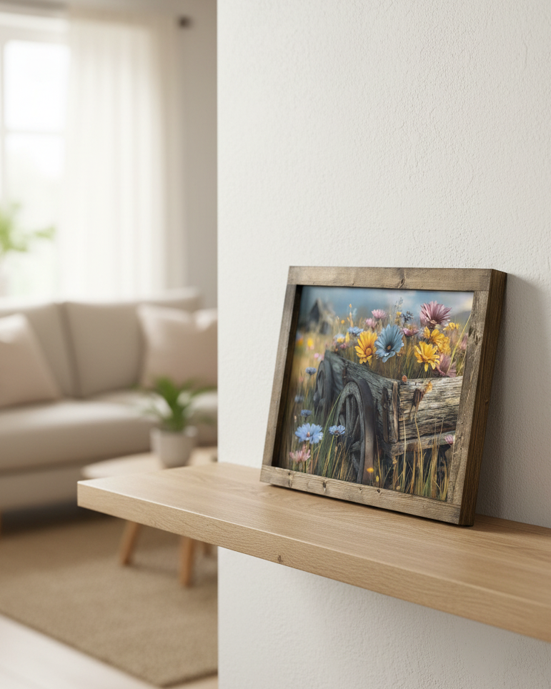 The Space Between Canvas Print