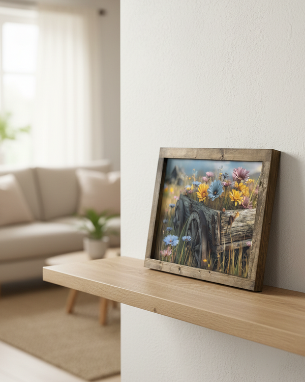 The Space Between Canvas Print