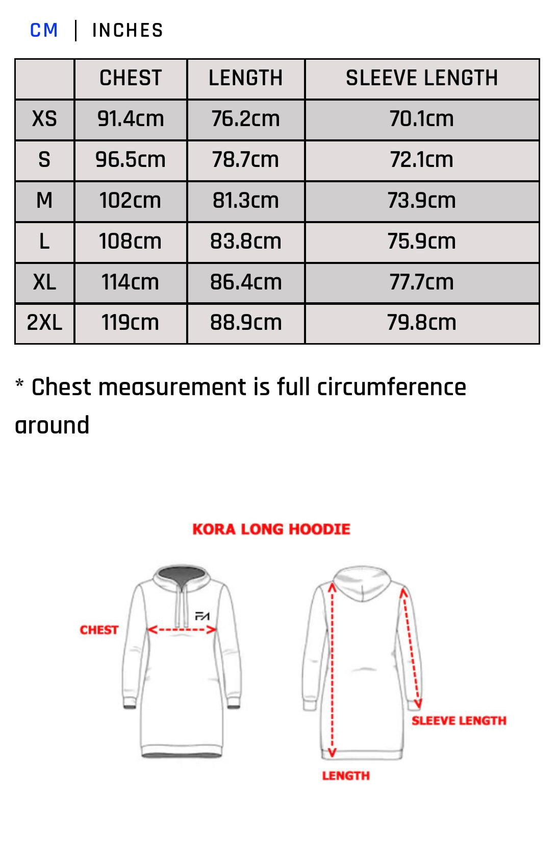 Kora Long Zipup Hoodie Spearmint