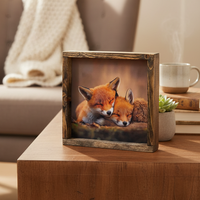 Tucked Together Canvas Print exclusive