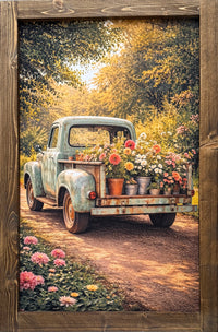 The Flower Load Canvas Print