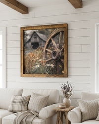 Turned Toward Spring Canvas Print