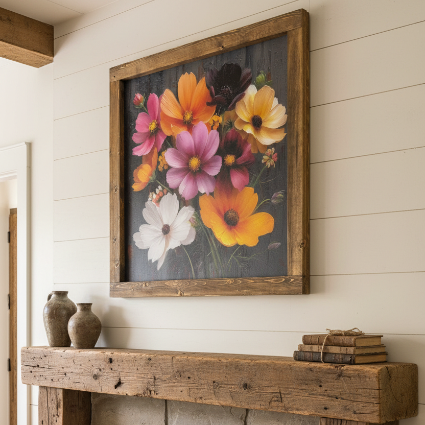 Where Colours Meet Canvas Print