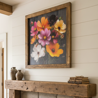 Where Colours Meet Canvas Print