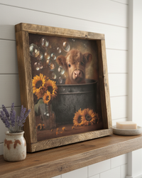 Bubble Day Canvas Print