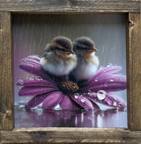 Soft as the Rain Canvas Print