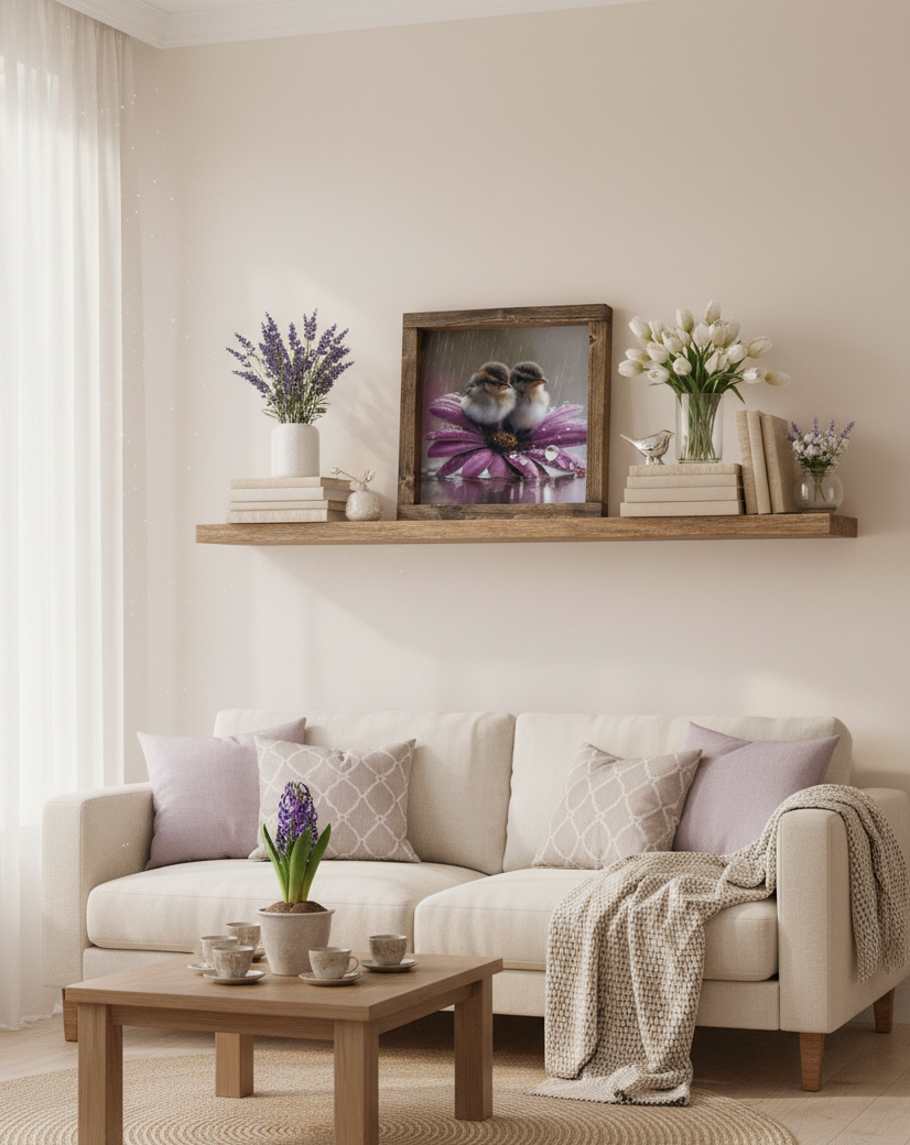 Soft as the Rain Canvas Print