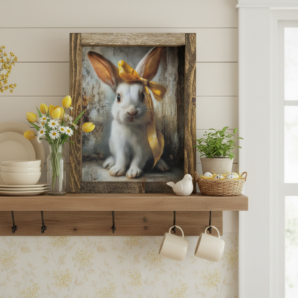 Soft Paws, Early Spring Canvas Print