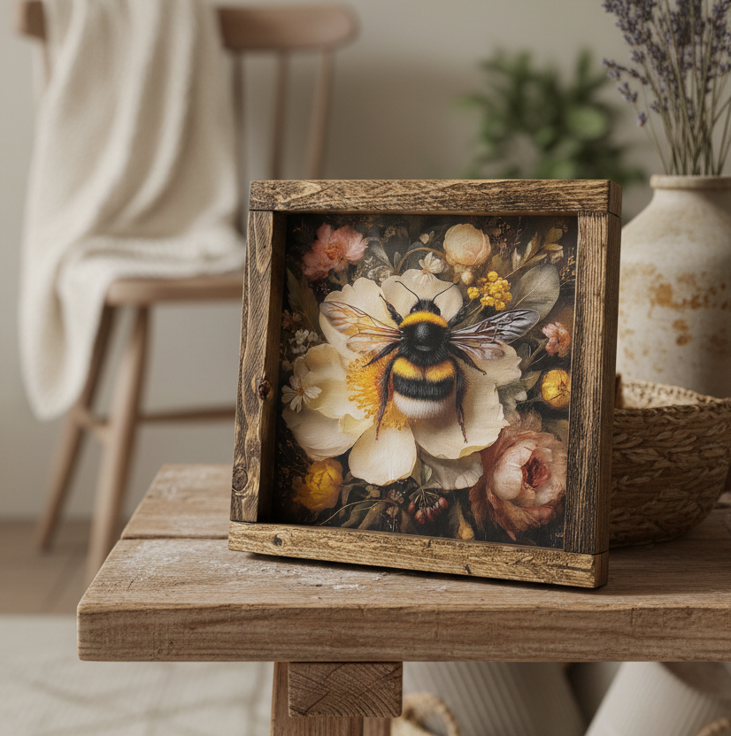 Where Bees Belong Canvas Print