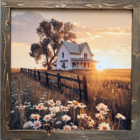 Where the Daises Grow Canvas Print Exclusive