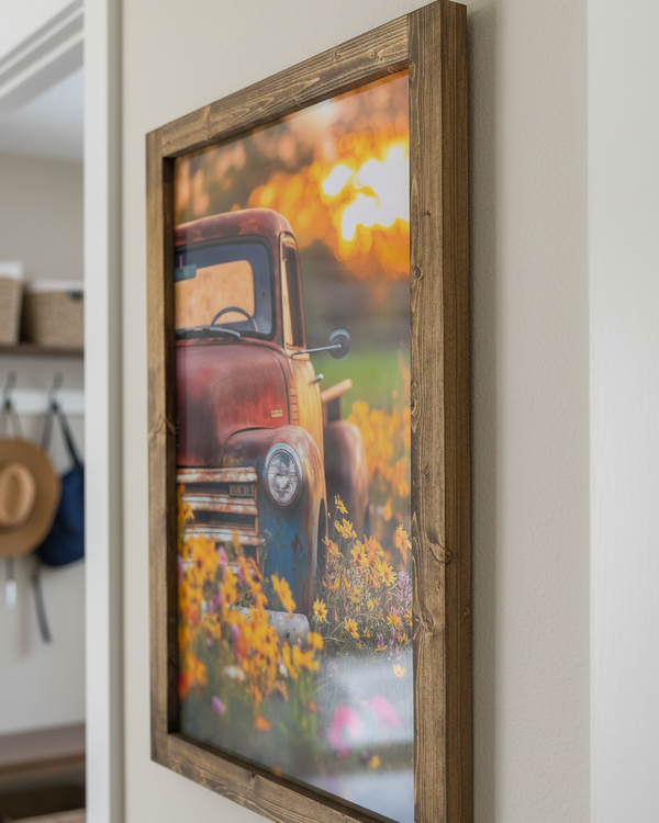 Rust and the Remaining Sun Canvas Print Exclusive