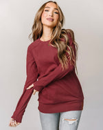 Classic Pullover Cranberry