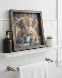 Waiting His Turn Canvas Print