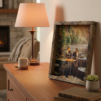 Quiet Water Pair Canvas Print Exclusive