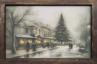 The Christmas Square Canvas Print