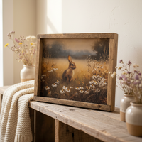A Pause Among Daisies Canvas Print Exclusive