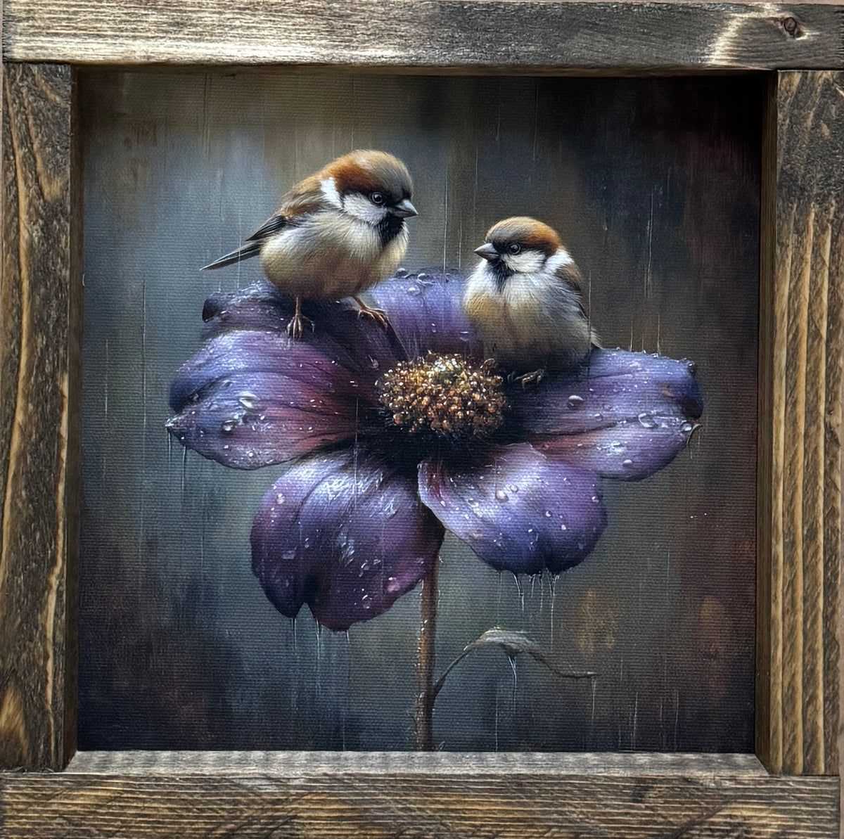 Petals After Rain Canvas Print