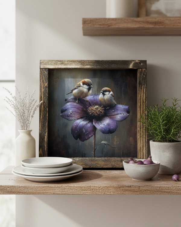 Petals After Rain Canvas Print