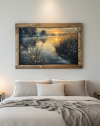 Time, Standing Easy Canvas Print