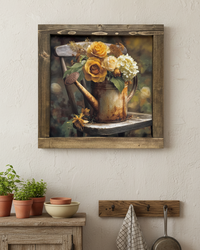 Soft Garden Ritual Canvas Print