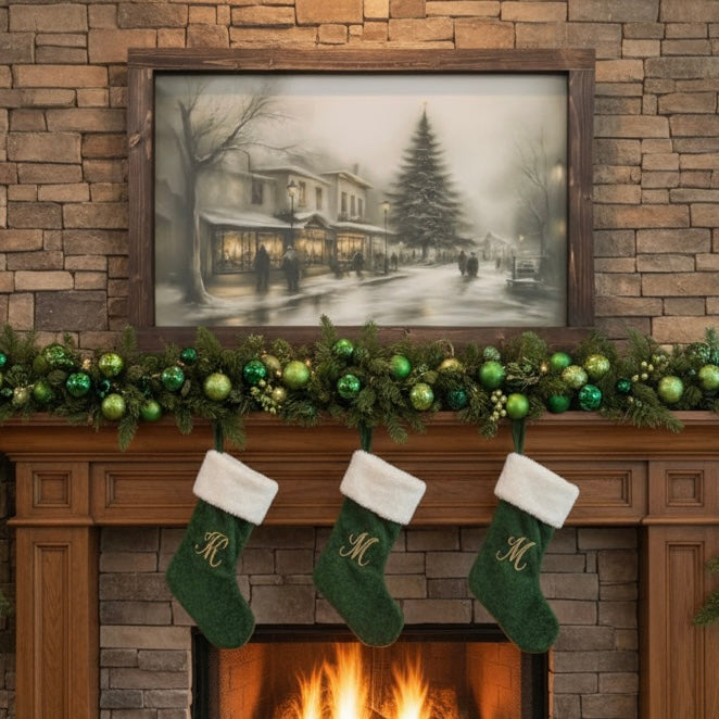 The Christmas Square Canvas Print