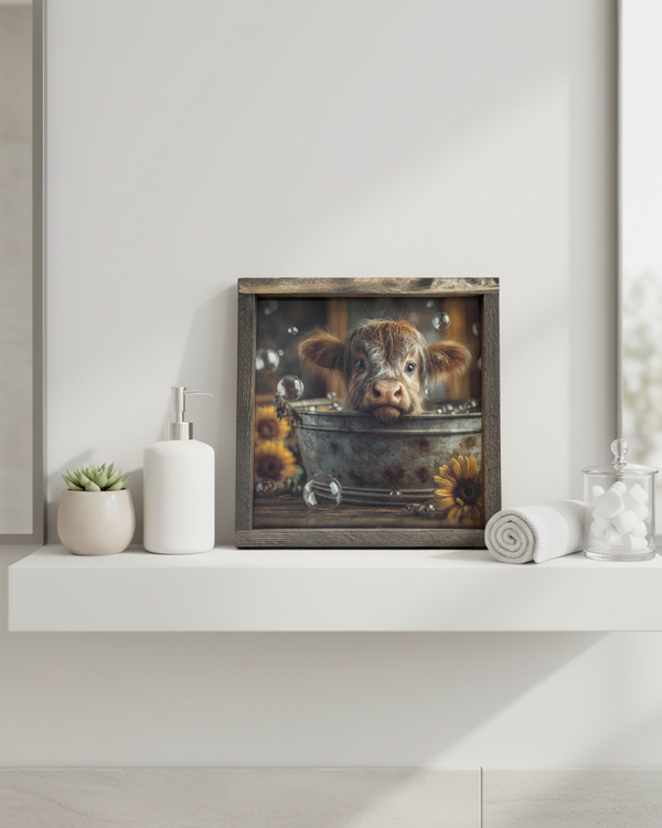 A Warm Little Wash Canvas Print