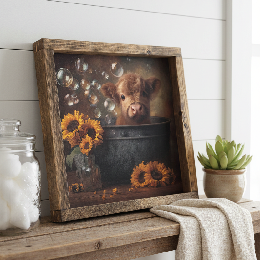 Bubble Day Canvas Print