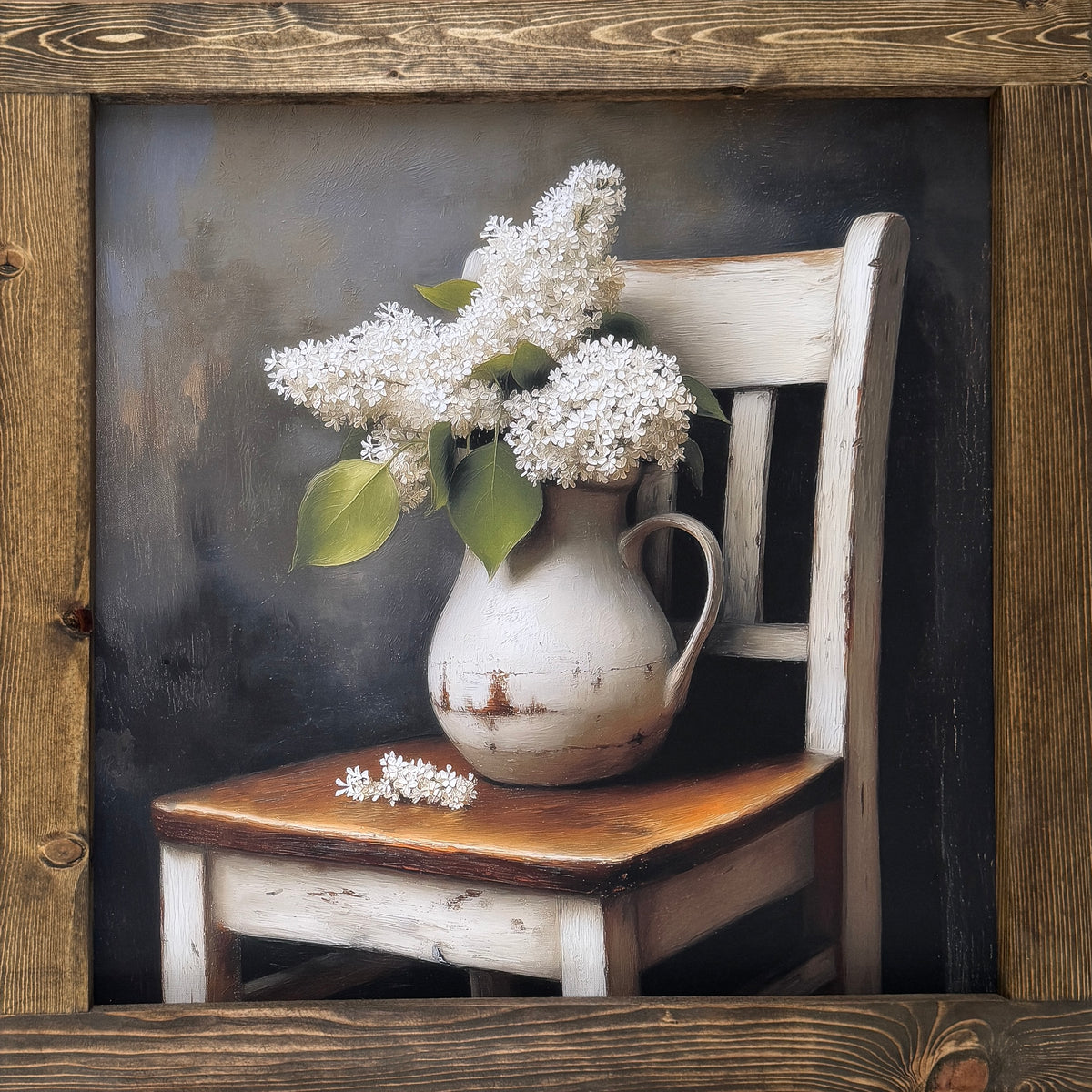 Lilacs at Rest Canvas Print