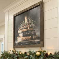 Christmas Chapters Canvas Print