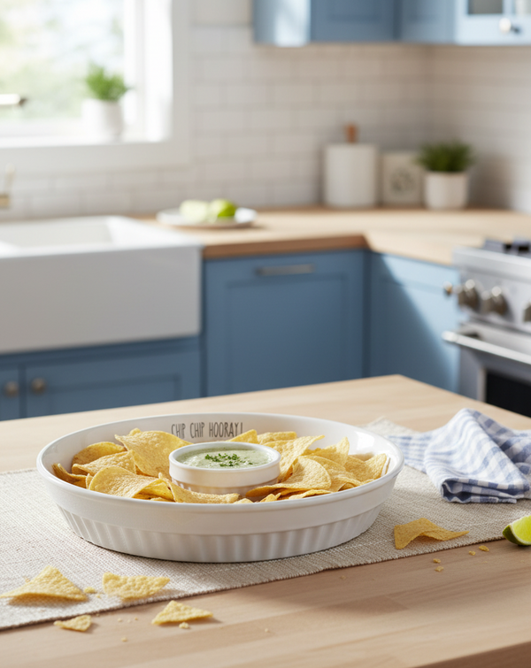 Chip Chip Hooray Chip and Dip Tray
