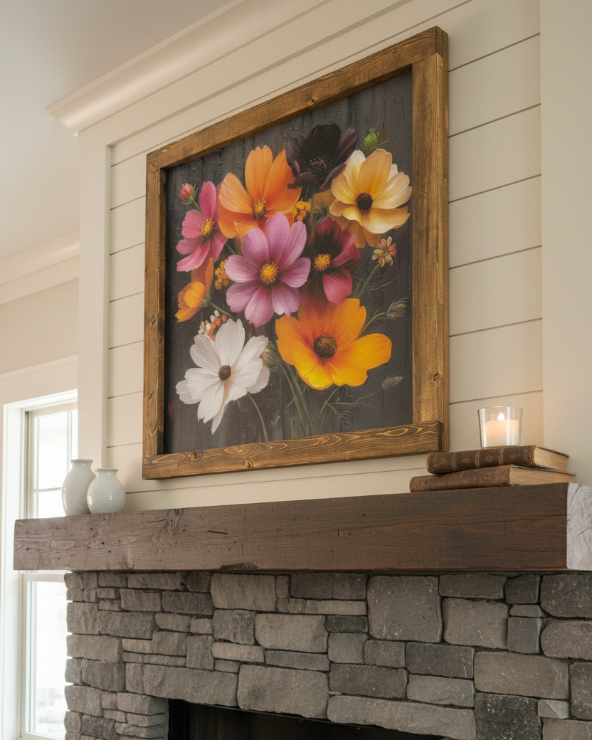Where Colours Meet Canvas Print