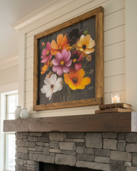 Where Colours Meet Canvas Print