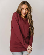 Classic Pullover Cranberry