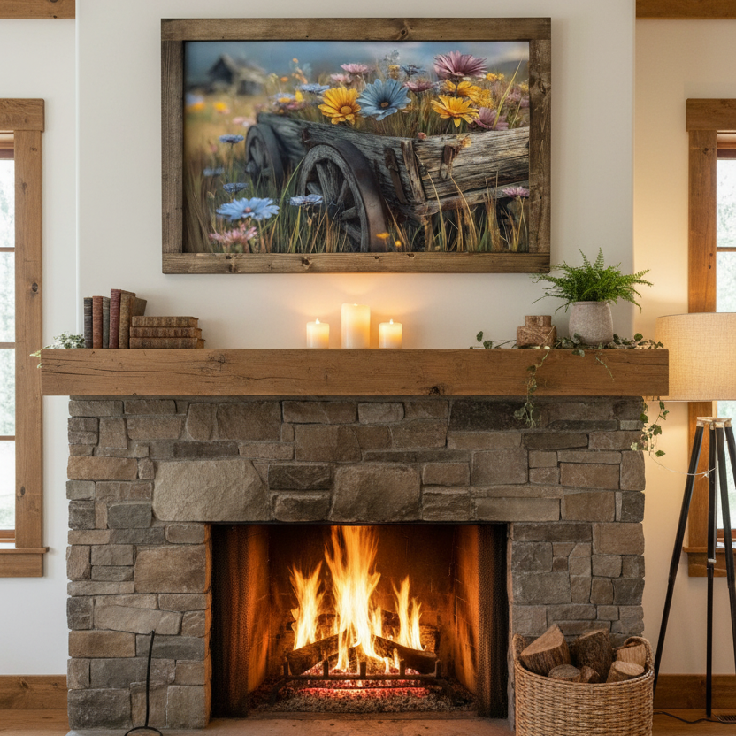 The Space Between Canvas Print