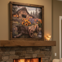 Blooms at Sundown Canvas Print