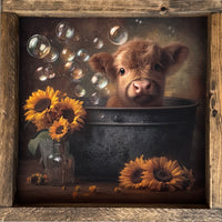 Bubble Day Canvas Print