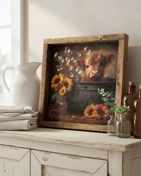 Bubble Day Canvas Print