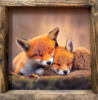 Tucked Together Canvas Print exclusive