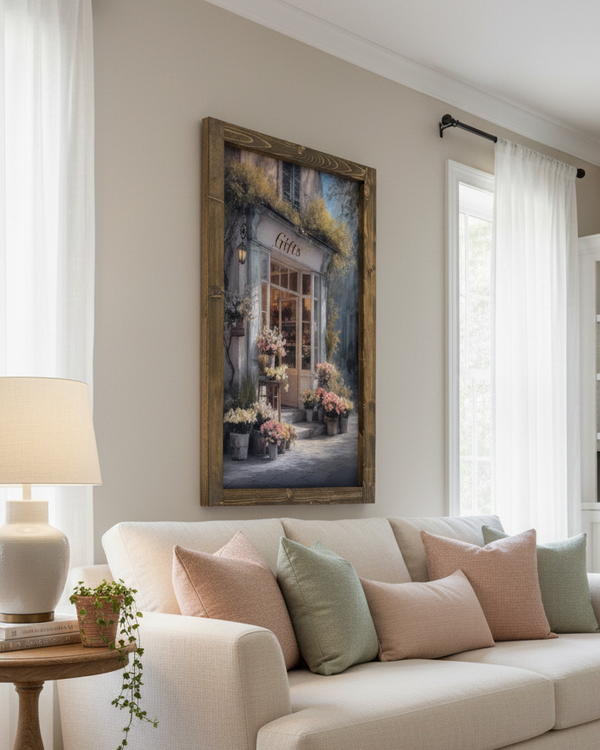 Petals and Presents Canvas Print
