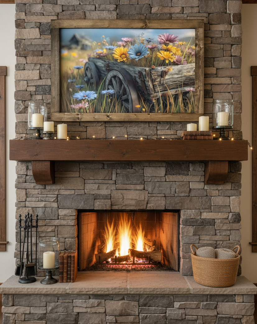 The Space Between Canvas Print