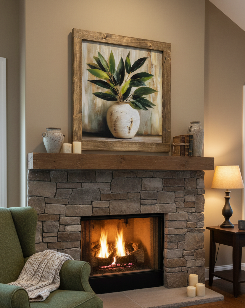 Rested Stems Canvas Print