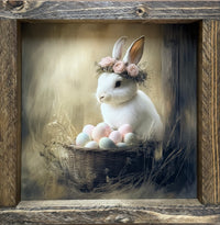 Hoppy Easter Canvas Print