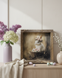 Hoppy Easter Canvas Print