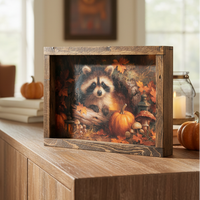 Little Pumpkin Bandit Canvas Print Exclusive