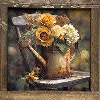 Soft Garden Ritual Canvas Print