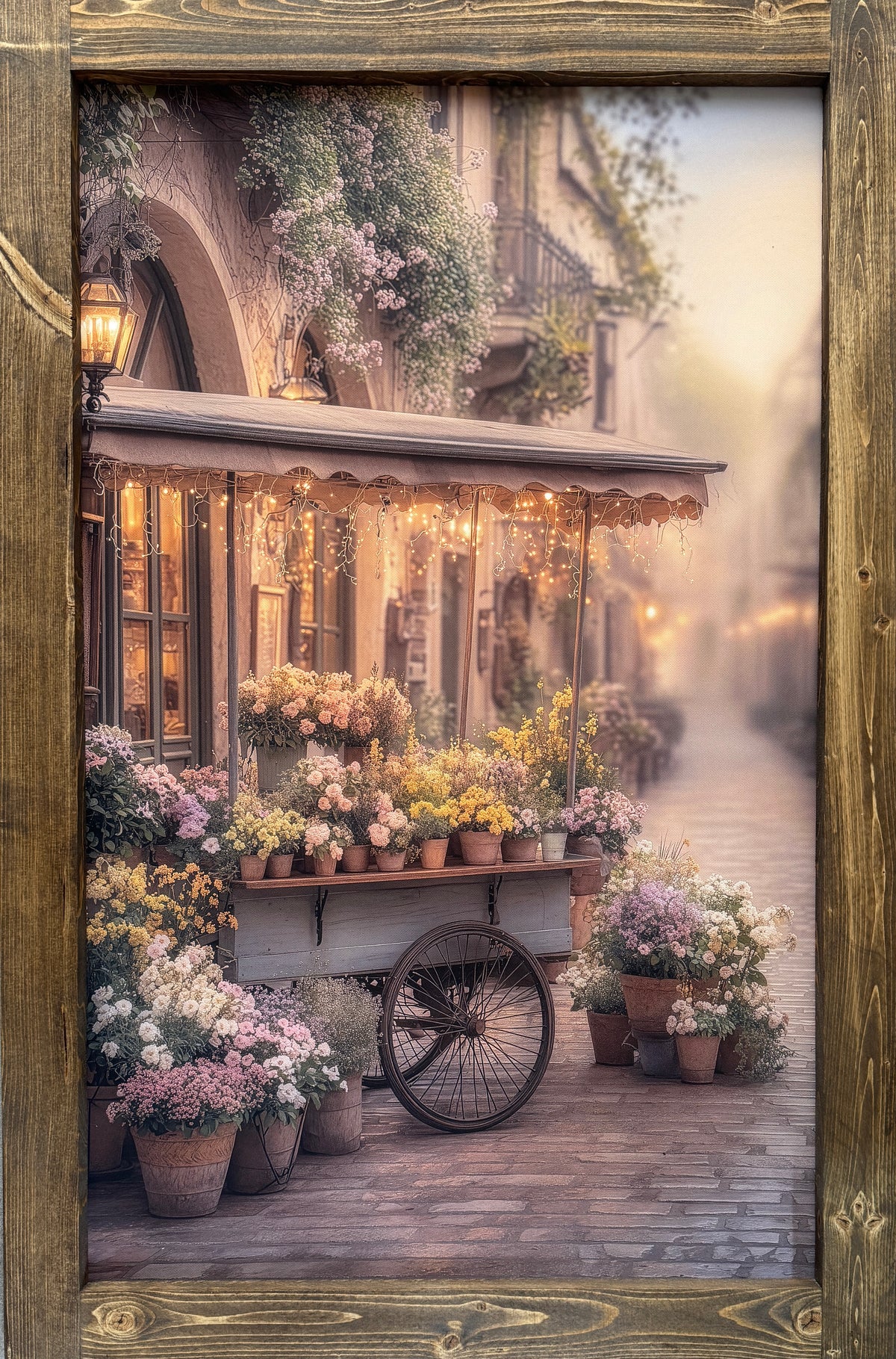 Market Day Florals Canvas Print Exclusive