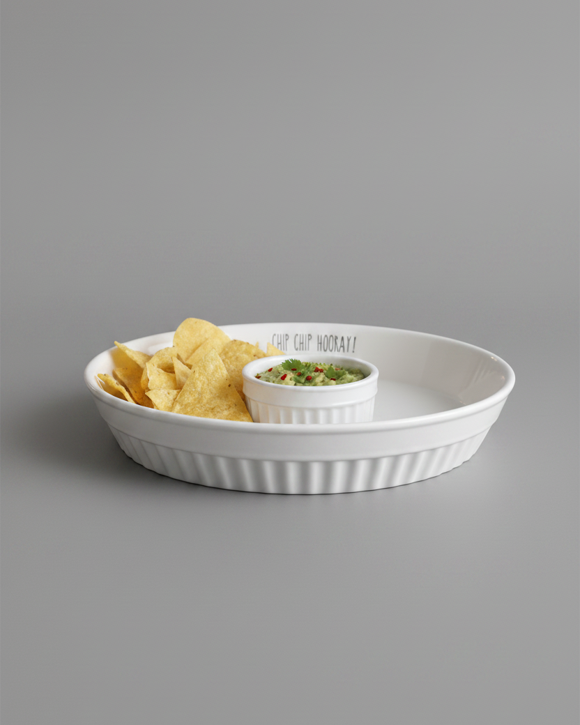 Chip Chip Hooray Chip and Dip Tray