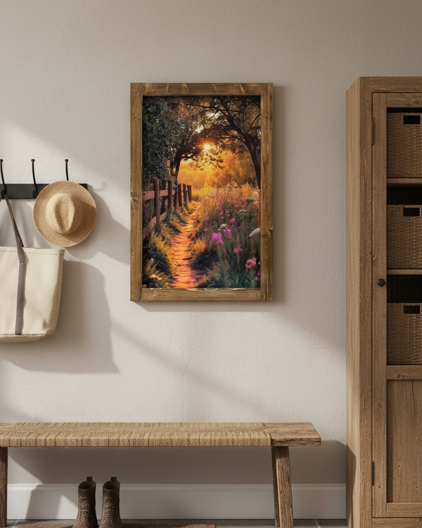 Path Of Gold Canvas Print Exclusive